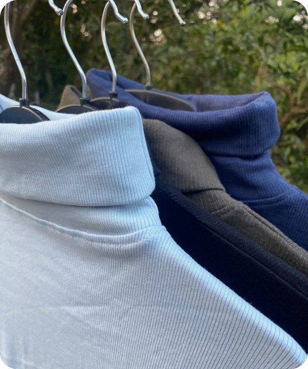 Premium 220+ GSM Turtleneck T-Shirt! 🧥✨